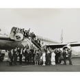 thumbnail image 2 of Peace Corps Volunteers Boarding A Trans Caribbean Airways Jet Bound For San Juan History (36 x 24), 2 of 2