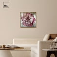 thumbnail image 3 of Darla Floral Fine Wall Art Canvas Wall Art by Art Remedy, Gold Floater Frame, 31.5" x 31.5", 3 of 7