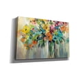 thumbnail image 2 of Epic Graffiti 'Cloud of Flowers' by Silvia Vassileva, Canvas Wall Art, 40"x26", 2 of 2