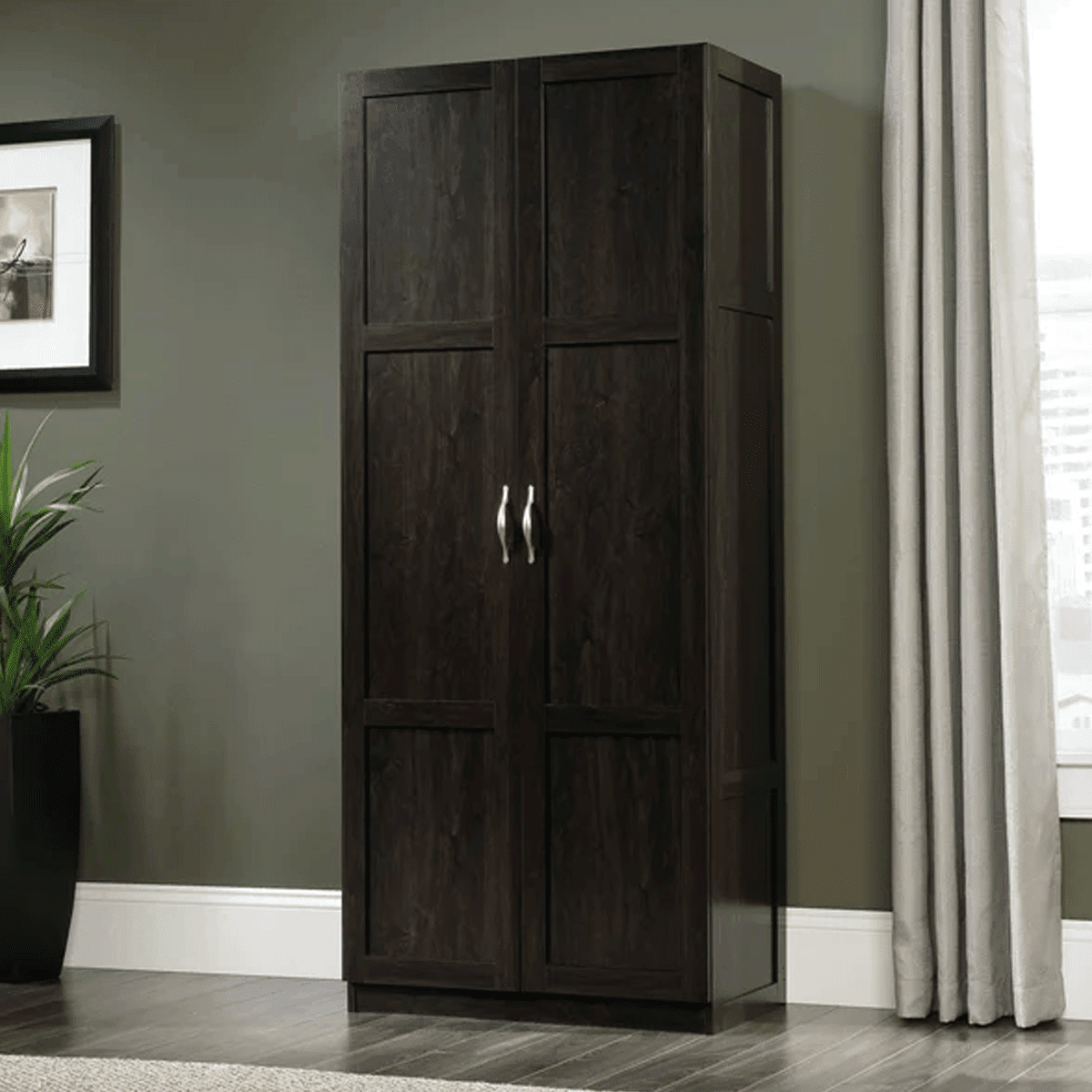 71.5" Tall Kitchen Pantry Freestanding Kitchen w/4