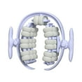 thumbnail image 4 of Dualoai 40 Wheel Massager Roller 360 degree Deep Tissue Massage Detachable for Leg Indoor Blue, 4 of 9