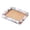 C004- Style D, variant on Rattan Cooling Pet Bed, Medium Dog Bed Washable, Dog Bed Washable Cover, Pet Cooling Pad, Printed Fish Pattern Bolster Rim Square Rattan Summer Pet Nest Heat-Dissipating Lounger for Hot