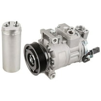 For Audi A4 Quattro & A4 2007-2009 AC Compressor w/ A/C Drier - BuyAutoParts