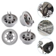 thumbnail image 5 of KAKOWELY Dishwasher Lower Rack Wheels for Home Use Lightweight Plastic Material Enhance Functionality 4 Pieces,1.42"X1.42"X0.98", 5 of 5