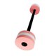 thumbnail image 1 of Barras de pesas acuáticas para fitness, barras ligeras para ejercicios aeróbicos en el agua. Rosa, 1 of 8