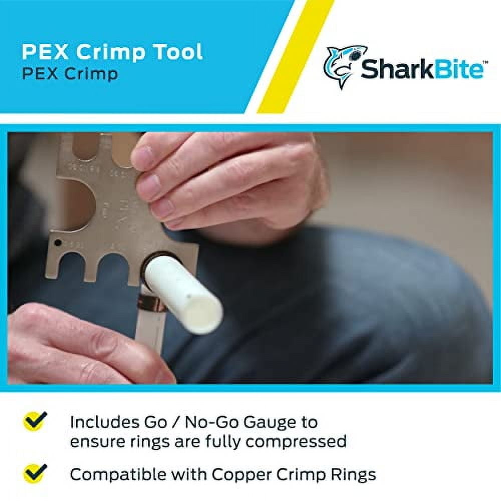 Shark Bite 23251 1/2", 3/4" PEX Combo Crimp Tool