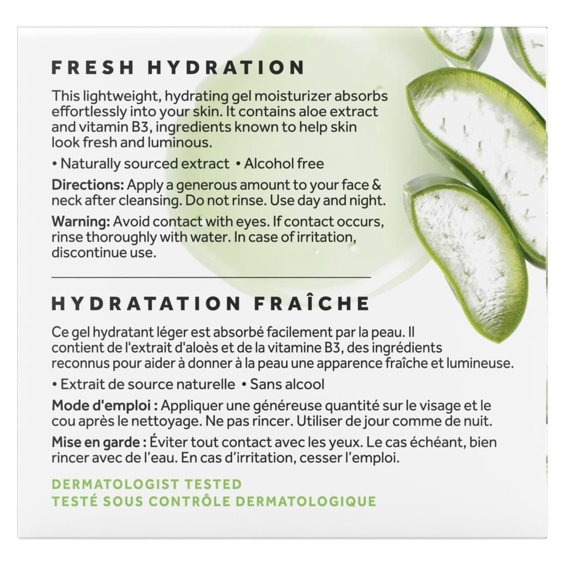 POND’S Aloe Extract & Vitamin B3 Gel Face Moisturizer For Fresh and Luminous Skin