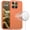 Cosmic Orange, variant on For Motorola Moto Edge 2026 [Magnetic Circle] Smooth Safe Matte Feel Hybrid Case - Clear