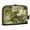 Aabstract Camouflage Pattern, variant on Standing Pencil Case with Base Large Capacity Stationery Pouch Pen Bag with Zipper for Women Men Pink and Blue Marble Texture