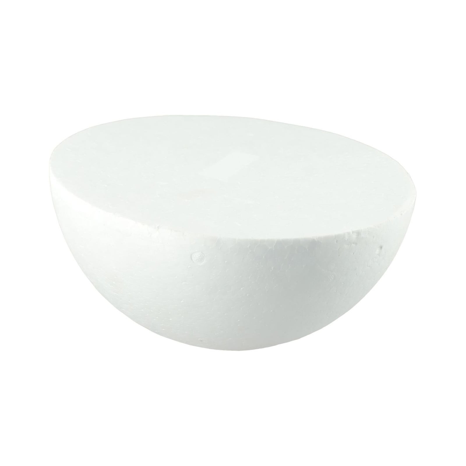 MYG Boule en Mousse de Polystyrène Ronde Solide Vierge pour Bricolage de Mariage