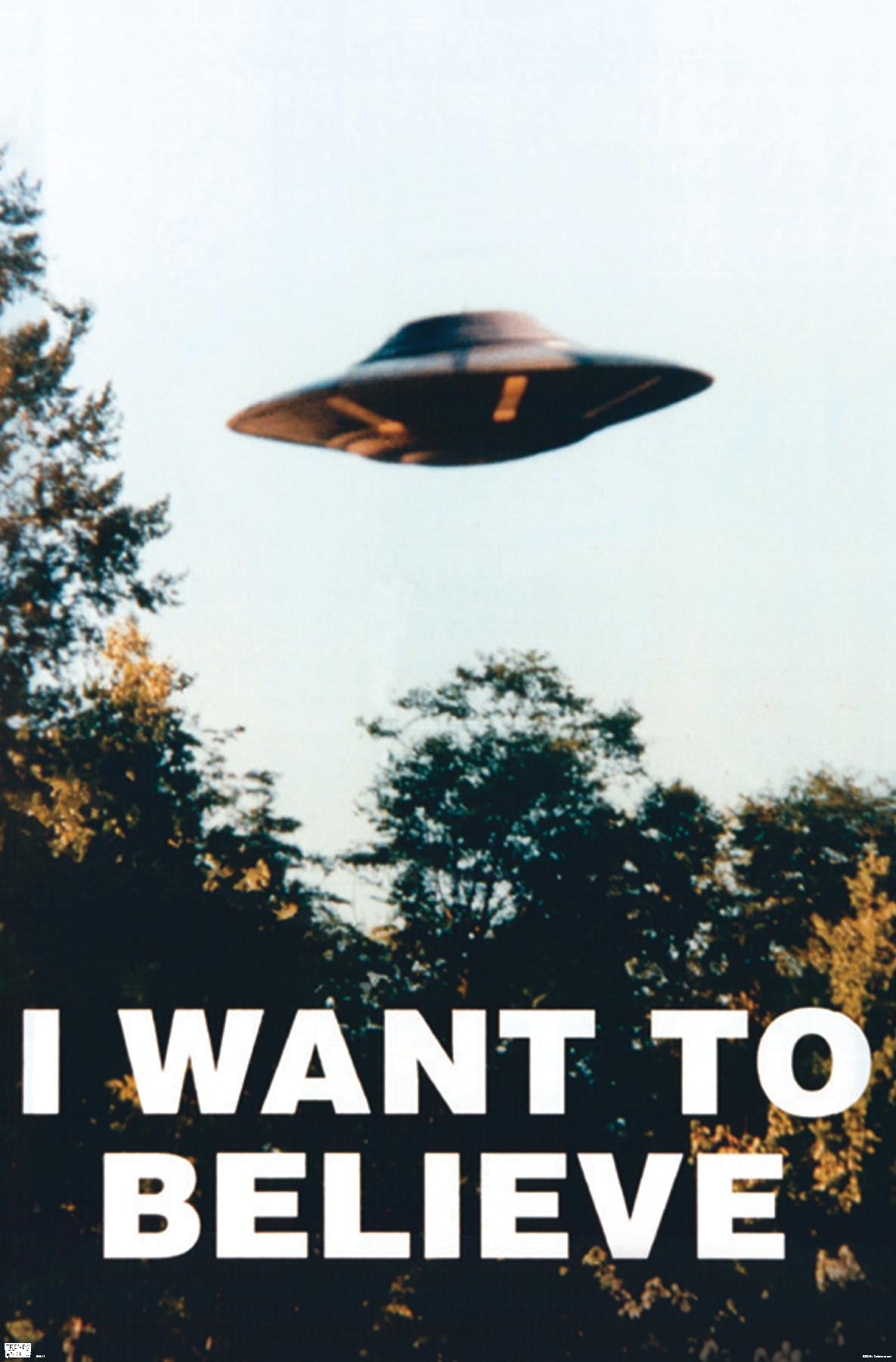 The X-Files - I Want To Believe Wall Poster, 22.375