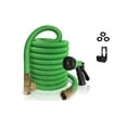 thumbnail image 2 of Expanding Upgraded Flexible Garden Water Hose w/ Spray Nozzle in Green (50ft) - CycloneSound, 2 of 3