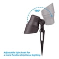 thumbnail image 3 of CD45 Black LED Directional Uplight Outdoor Monopoint Lighting fixtures, 3 of 11