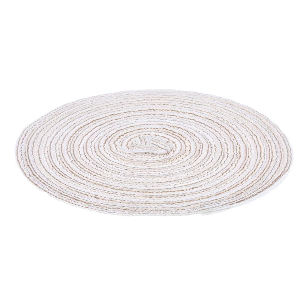 Heat Resistant Round Placemat for Dining Table Ramie Weaving Dishware