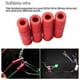 thumbnail image 4 of sweethay Conector de Terminal de coche de 10 piezas, conectores de cable rápido reutilizables para vehículos, accesorios de herramientas de conexión de Vehículos, repuestos y accesorios Mis Rojo sweethay VI020545-02, 4 of 6
