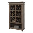 thumbnail image 1 of Martin Furniture Carson Vitrine Porte Bibliothèque en Bois Rangement Gris, 1 of 12