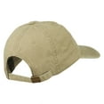 thumbnail image 4 of Illinois State Map Embroidered Washed Cotton Cap - Khaki OSFM, 4 of 5