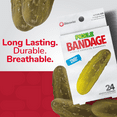 thumbnail image 7 of BioSwiss Bandages, Pickle Shaped Self Adhesive Bandages, Latex Free Sterile Wound Care, Fun First Aid Kit Supplies for Kids and Adults, 24 Count, 7 of 7