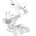 thumbnail image 4 of Cart  Fuse 48v  Cart  Fuse  Cart Battery  Fuse  Cart Powerdrive  Fuse Electric  Cart  Fuse  Cart  Fuse 1017968 01 48V Powerdrive  Receptacle Fuse Replacement For  Electric 1995 To, 4 of 8