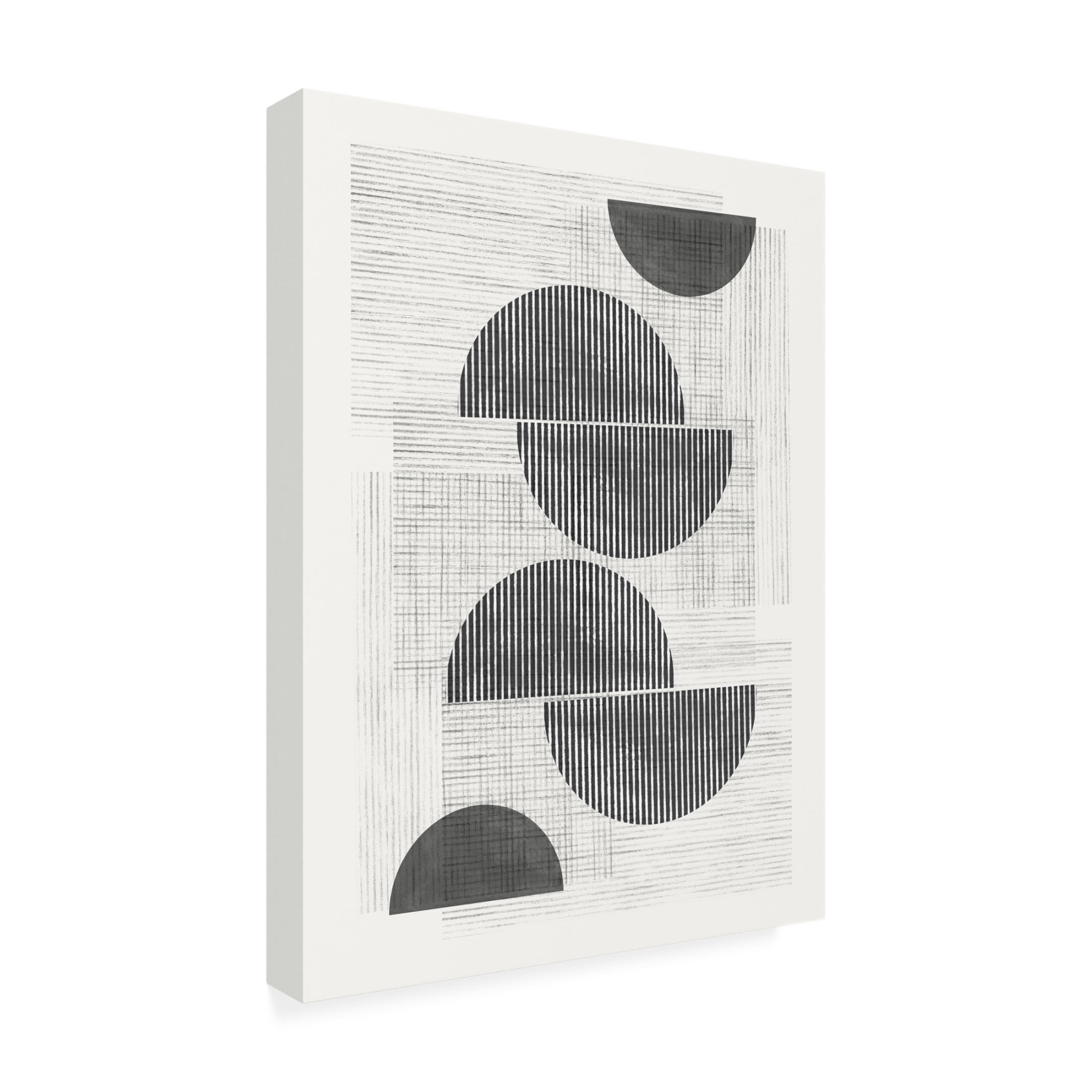 Trademark Fine Art THE MIUUS STUDIO Retro Modern Canvas Wall Art