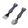 thumbnail image 3 of Cartoon Fork Spoon,Cartoon Fork Spoon Stainless Baby Feeding Training Spoons Forks Baby Tableware Silverware Set Unbeatable Value, 3 of 14