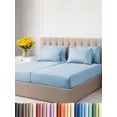 thumbnail image 1 of Juego de sábanas CGK Unlimited Split King Baby Blue, 7 piezas, 1 of 9