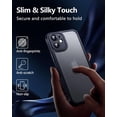 thumbnail image 6 of [3 in1 for iPhone 12 Mini Case, [Anti-Yellowing] [-Grade Protection] [with 2 pcs Screen Protector] Full-Body Protective Phone Case. (Black)……, 6 of 13