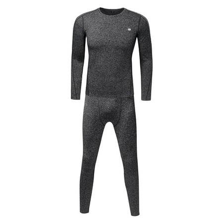 

Base Layer Set Winter Skiing Warm - Men XXXL Gray