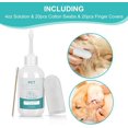 thumbnail image 4 of Ear Cleaner for Dogs & Cats, Dog Ear Infection Treatment, Dog Ear Cleaner Solution with 20 Cotton Swabs & 20 Finger Wipes, Dog Ear Wash Help Remove Wax & Odor, 4 Fl oz, 4 of 10