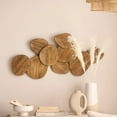 thumbnail image 4 of Bouclair Mango Wood Triangles Wall Decor, 4 of 4