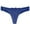 Blue, variant on Women's Sexy Lace Thong Panties - Low Waist Sheath Underwear - Polyester Material, Free Size, Ideal for Daily/Sexy&Club Occasions
