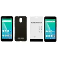 thumbnail image 2 of For Unimax Umx U696Cl Slim Tpu Skin Cover Phone Case + Tempered Glass, 2 of 2