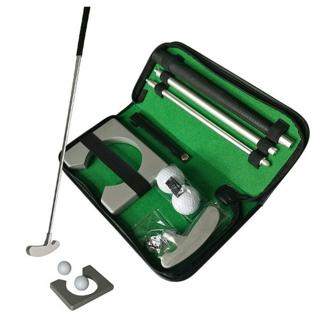Bangcool 7PCS Golf Putting Set Portable Professional Golf Putter Golf Ball Putting Cup