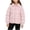 Pink, variant on BLVB Girls Winter Puffer Jacket Kids Warm Quilted Padded Coat Lightweight Button down Collared Cozy Outerwear(White,11-12 Years)