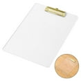 thumbnail image 4 of Presse-papiers Portable A4 Multifonctionnel pour Mémo, Papier de Test, Notes A4, Notes en Papier Transparent Or, 4 of 9