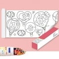 thumbnail image 1 of POINTERTECK Children‘s Drawing Roll with 12 Colored Pencils and Creative Coloring Paper Roll Early Learning Craft for Toddlers, 1 of 7