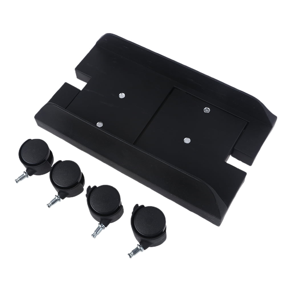 CPU Stand Mobile Tower Computer Floor Stand Adjustable Width Universal PC Computer Holder Cart With Four Brake Castors