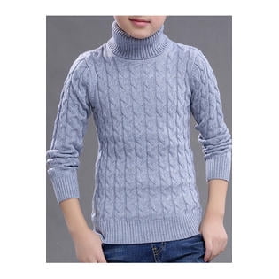 kids high neck sweater