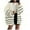 White, variant on VBVC No Boundaries Women's Fall Herringbone Knit Cardigans,Lightweight Long Outerwears For Women,Ladies Open Front Coats with Pockets,Beige,Size L