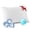 Queen-1, variant on Standard Size 1 Pack Shredded Memory Foam Bed Pillow for Sleeping