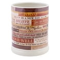 thumbnail image 2 of Today Aspire Change the World Wood Look Stoneware Electric Jar Candle Warmer, 2 of 2