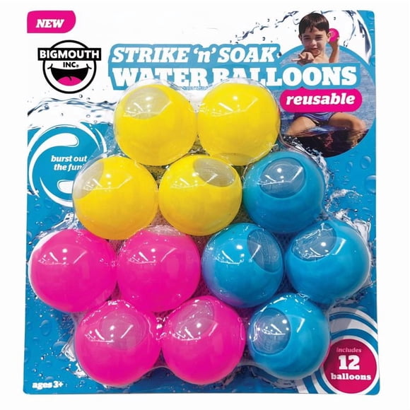 BALLON de Piscine Réutilisable (Lot de 6)
