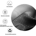 thumbnail image 3 of Bathroom Shower Curtain Fabric Shower Curtain with Waffle Weave Rust-Resistant Shower Curtain for Showers Bathtubs, Extra Long Size 72 x 84 Inches, 3 of 5