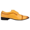 thumbnail image 4 of LIBERTYZENO Men Oxford Style Adult Dress Shoes Mustard 9, 4 of 7