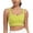 01-Avocado Green, variant on YOGA Women's Strappy Sports Bras Padded Yoga Top Criss Cross Back Cami Fitness Workout
