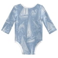 thumbnail image 4 of Ttddzy 100% Cotton Baby Bodysuits, Long sleeves with drop shoulders Design, Sailing Boat for 3-24M, 4 of 6