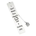 thumbnail image 1 of I Don't Watch Porn Metal Bookmarks, 1 of 5