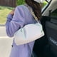 thumbnail image 5 of Bolso de mano de lujo con cadena acrílica para mujer, bolso de verano, bolso de hombro tipo nube, bolso de hombro con cadena simple a la moda, 5 of 5