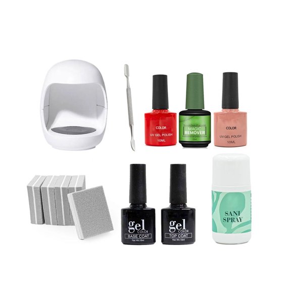 KIT DE UÑAS GEL EN CASA