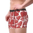 thumbnail image 2 of Fotbe Hearts Calzoncillos Tipo Boxer con Bolsa de Soporte Total para Hombre, X-Temp Fresco, Transpirable y de Secado Rápido-Small, 2 of 5